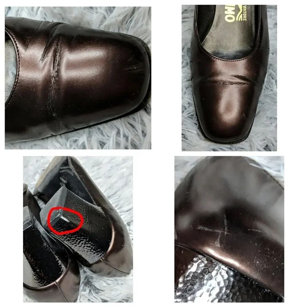 Salvatore Ferragamo Pumps/Heels - Size 5C